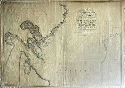 Parry 2nd voyage chart 1821,22,23